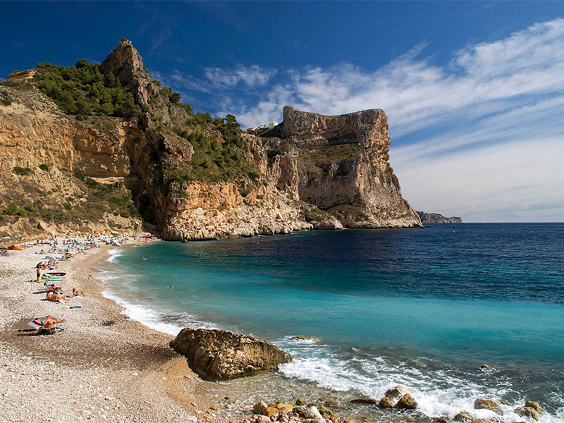 Cala Moraig - 12 playas y calas de Jávea: una para disfrutar cada mes el año 